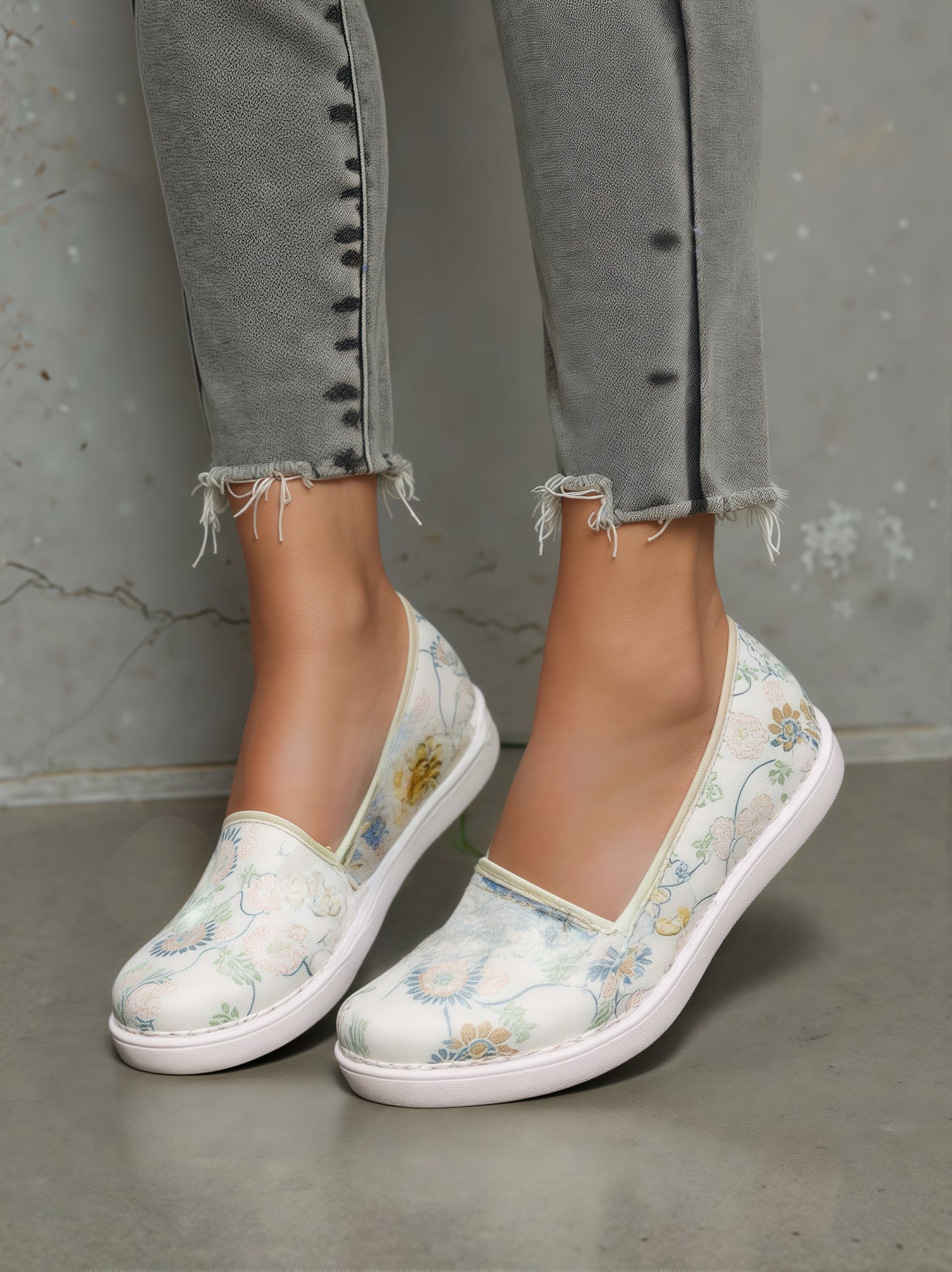 Women's Chinese - style cloth shoes in Garden series